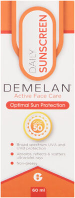 Demelan SPF 50 Daily Sunscreen 60ml