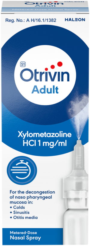 Otrivin Nasal Metered-Dose Spray for Adults 10ml