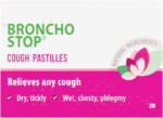 Bronchostop Cough Pastilles 20pk