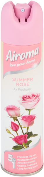 Airoma 5-in-1 Summer Rose Air Freshener 210ml