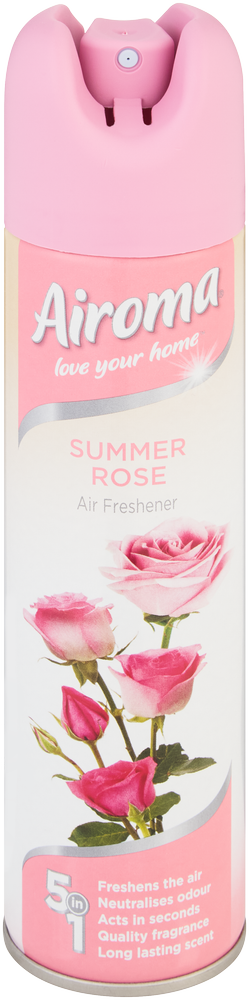 Airoma 5-in-1 Summer Rose Air Freshener 210ml