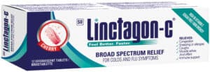 Linctagon-c Cherry Effervescent Tablets 12pk