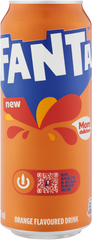 Fanta Orange Flavoured Soft Drink 500ml