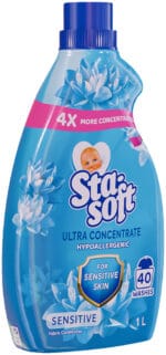Sta-soft Ultra Concentrate Sensitive Fabric Conditioner 1L