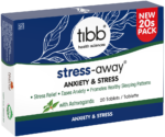 Tibb Stress-Away Anxiety & Stress Tablets 20pk