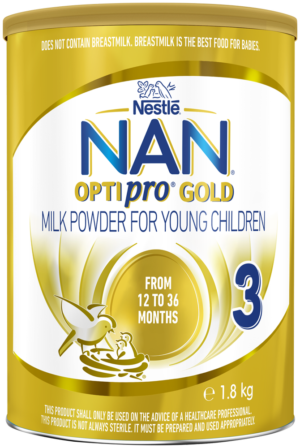Nestlé NANKID Optipro Gold Stage 3 Milk Powder for Young Children 1.8kg