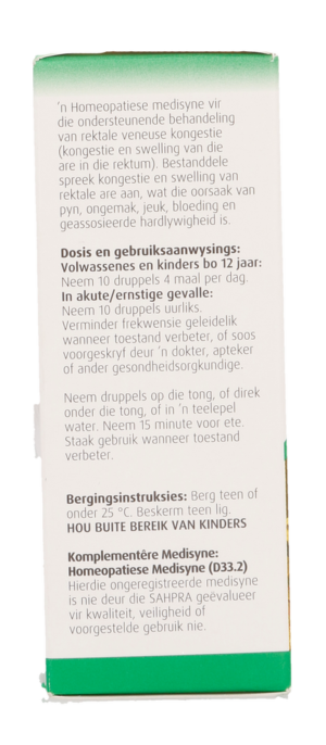 A. Vogel Haemorrhoid Formula Drops 30ml