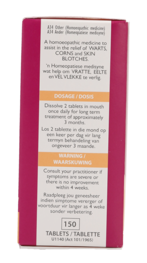 Natura Thuja Tablets 150pk