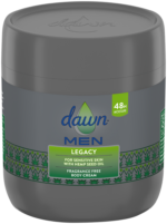 Dawn Men Legacy Fragrance Free Body Cream 400ml