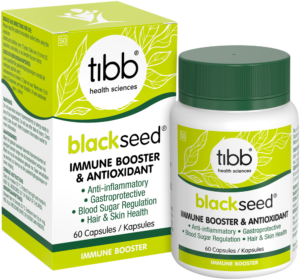 Tibb Blackseed Immune Booster & Antioxidant Capsules 60pk