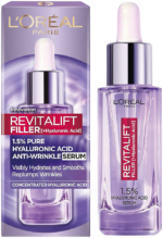 L'oréal Paris Revitalift Filler 1.5% Pure Hyaluronic Acid Anti-Wrinkle Serum 30ml