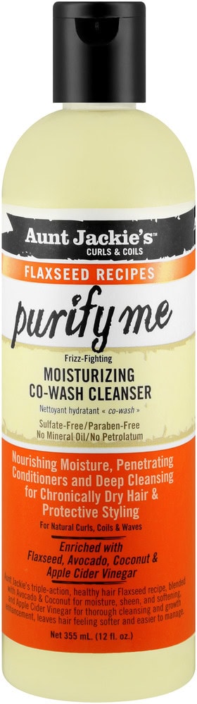 image-0 Aunt Jackie's Flaxseed Collection Purify Me Moisturizing Co-Wash Cleanser 355ml