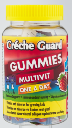 Créche Guard Gummies Strawberry Flavour Multivit Immune Support 30pk
