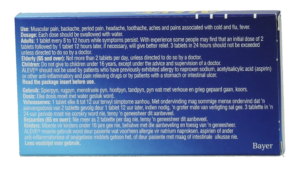 Aleve 220mg Naproxen Sodium Pain Relief Tablets 12pk
