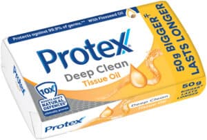 Protex Deep Clean Tissue Oil AntiGerm Bar Soap 200g