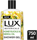 LUX Botanicals Honeysuckle and Neroli Oil Moisturizing Body Wash 750ml