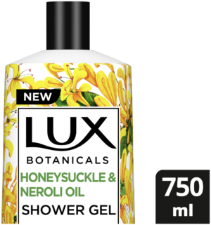 LUX Botanicals Honeysuckle and Neroli Oil Moisturizing Body Wash 750ml
