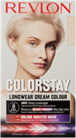 Revlon ColorStay Ultra Light Ash Blonde Longwear Cream Colour 1s