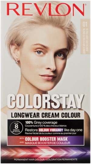 Revlon ColorStay Ultra Light Ash Blonde Longwear Cream Colour 1s