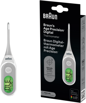 Braun Age Precision Digital Thermometer 1s