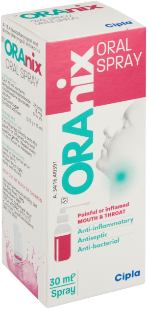 Oranix Oral Spray 30ml