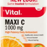 Vital Maxi-Vitamin C 1000 mg Caplets 30s