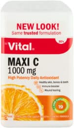 Vital Maxi-Vitamin C 1000 mg Caplets 30s