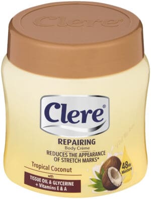 Clere Tropical Coconut Repairing Body Crème 300ml
