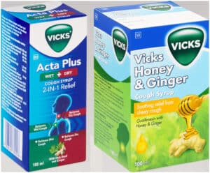 Vicks Acta Plus Wet & Dry Cough Syrup 100ml