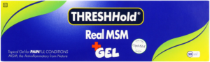 Threshhold Real MSM+ Pain Relief Topical Gel 50ml