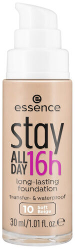 Essence 10 Soft Beige Stay All Day 16H Long-Lasting Foundation 30ml