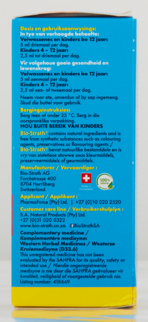 Bio-strath Daily Nutritional Supplement Syrup 100ml