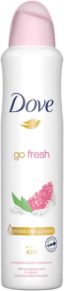 Dove Go Fresh Pomegranate & Lemon Verbena Scent Anti-Perspirant Spray 250ml