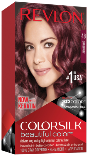 Revlon Colorsilk Burgundy Beautiful Color Permanent Hair Colour 1s