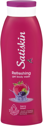 Satiskin Berry Blast Gel Body Wash 500ml