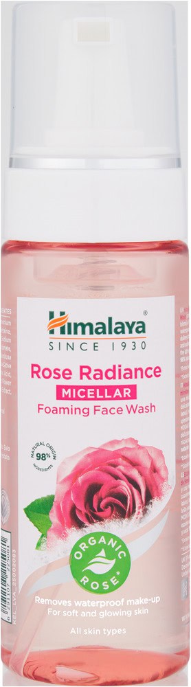 Himalaya Rose Radiance Micellar Foaming Face Wash 150ml
