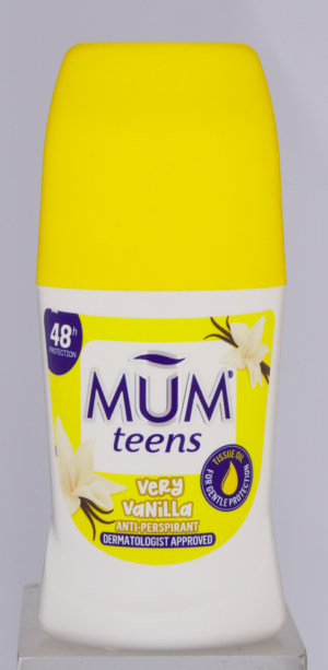 MUM Teen Very Vanilla Anti-Perspirant Roll-On 50ml