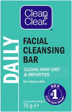 image-0 Clean & Clear Daily Facial Cleansing Bar 75g