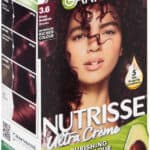 Garnier Nutrisse Ultra Crème Darkest Auburn Brown Permanent Hair Colour 1s