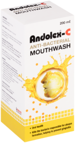 Andolex-c Anti-Bacterial Mouthwash 200ml