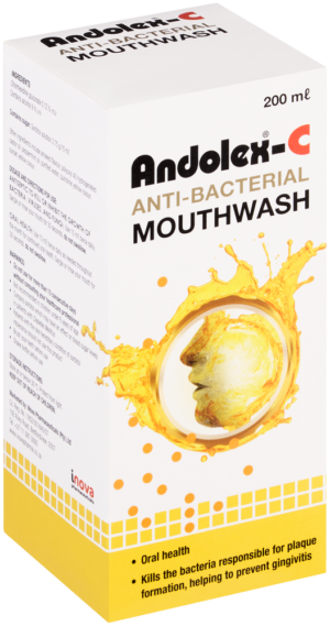 Andolex-c Anti-Bacterial Mouthwash 200ml