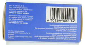 Ocuvite Lutein Tablets 60pk