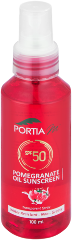 Portia M Pomegranate SPF 50 Oil Sunscreen 100ml