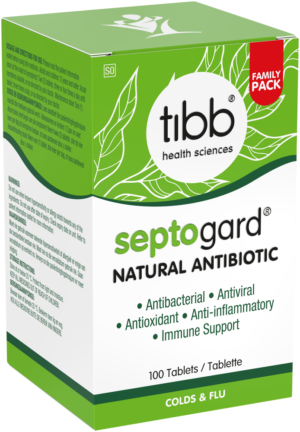 Tibb Septogard Natural Antibiotic Tablets 100pk