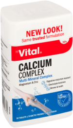 Vital Calcium Multi-Mineral Complex Tablets 30pk