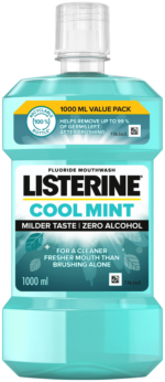 Listerine Cool Mint Fluoride Mouthwash 1L