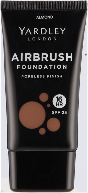 Yardley Almond SPF 25 16HR Foundation 30ml