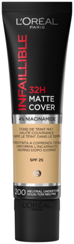 L'oréal Paris Infaillible Golden Sand 32H Matte Cover Foundation 30ml