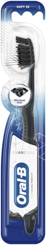 Oral-b Soft Charcoal Toothbrush 1s