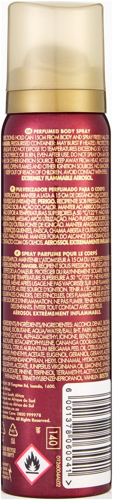 Revlon Absolutely Fabulous Perfumed Body Spray 90ml